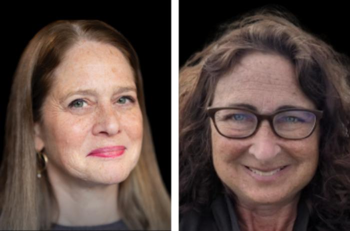 Presenters Katherine Neas (left) and Debra Brucker, PhD (right)