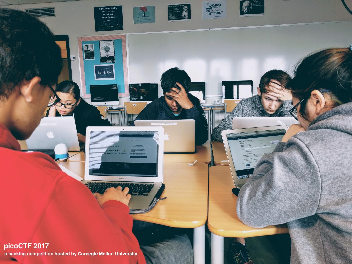 High School Students Compete in This Year's picoCTF Hacking Competition