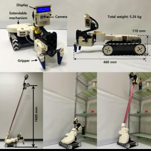 Figure 6. A small mobile robot using the FoRoGated-Structure