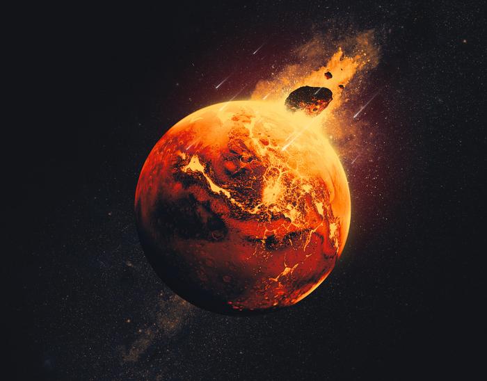 Martian meteorite dates back 1.27-billion years