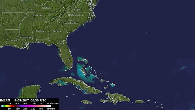 Rainfall from Irma