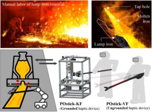 Robotic teleoperation system for high-risk steel production operations