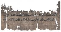 Detail of the Papyrus Louvre-Carlsberg
