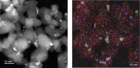 Fig.1 STEM-EDX Analysis