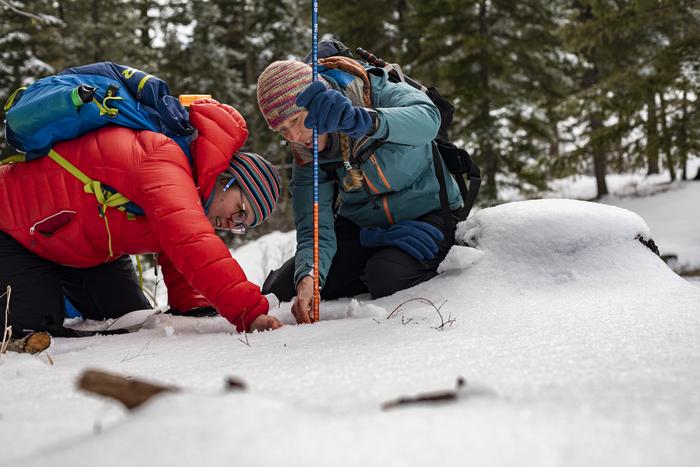 Snow depth measurements