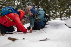 Snow depth measurements