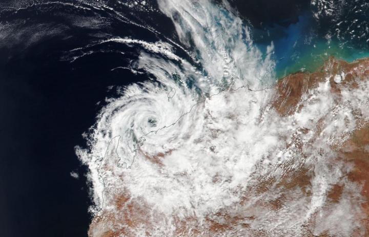 Suomi NPP image of Veronica