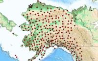 Map of EarthScope Alaska Transportable Array Stations