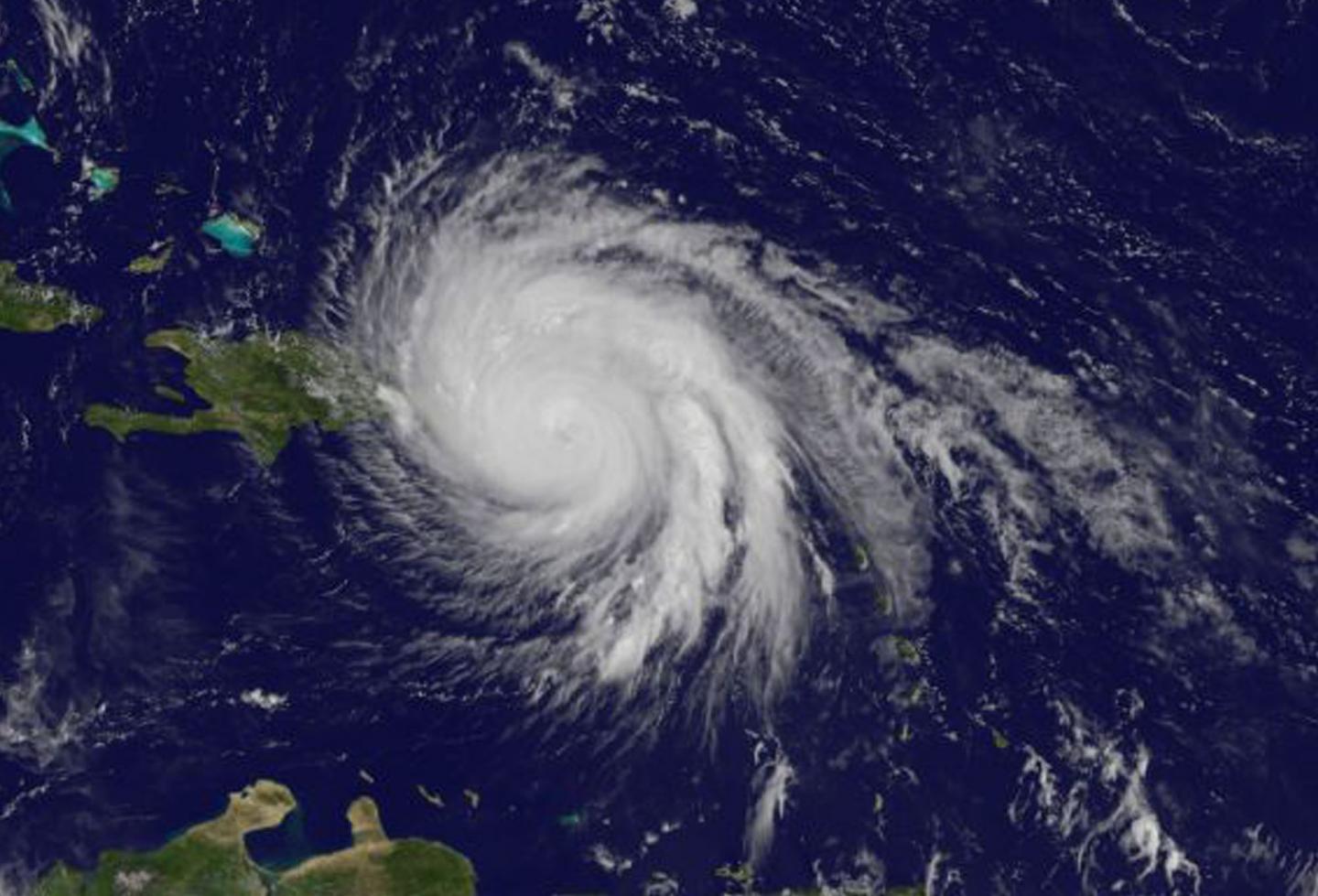 Visible-light image of Maria