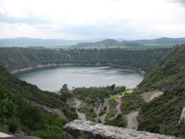 Maar Lake Aljojuca