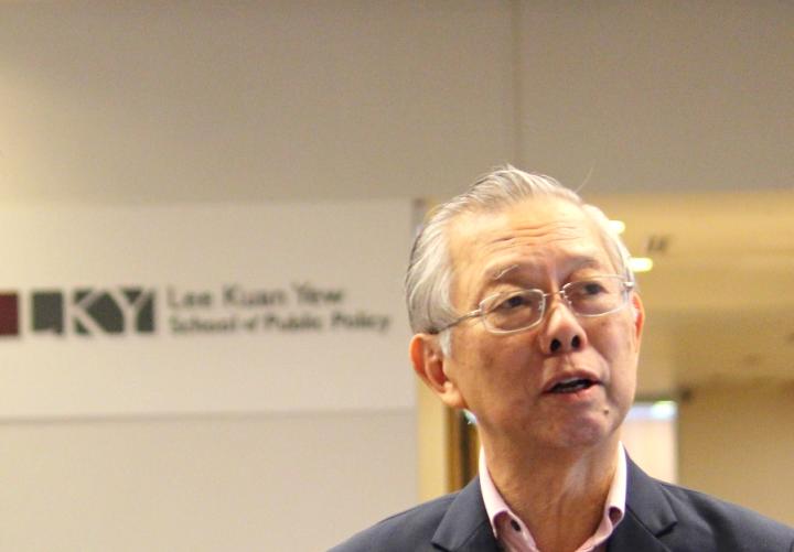 Lim Siong Guan at launch of Can Singapore Fall