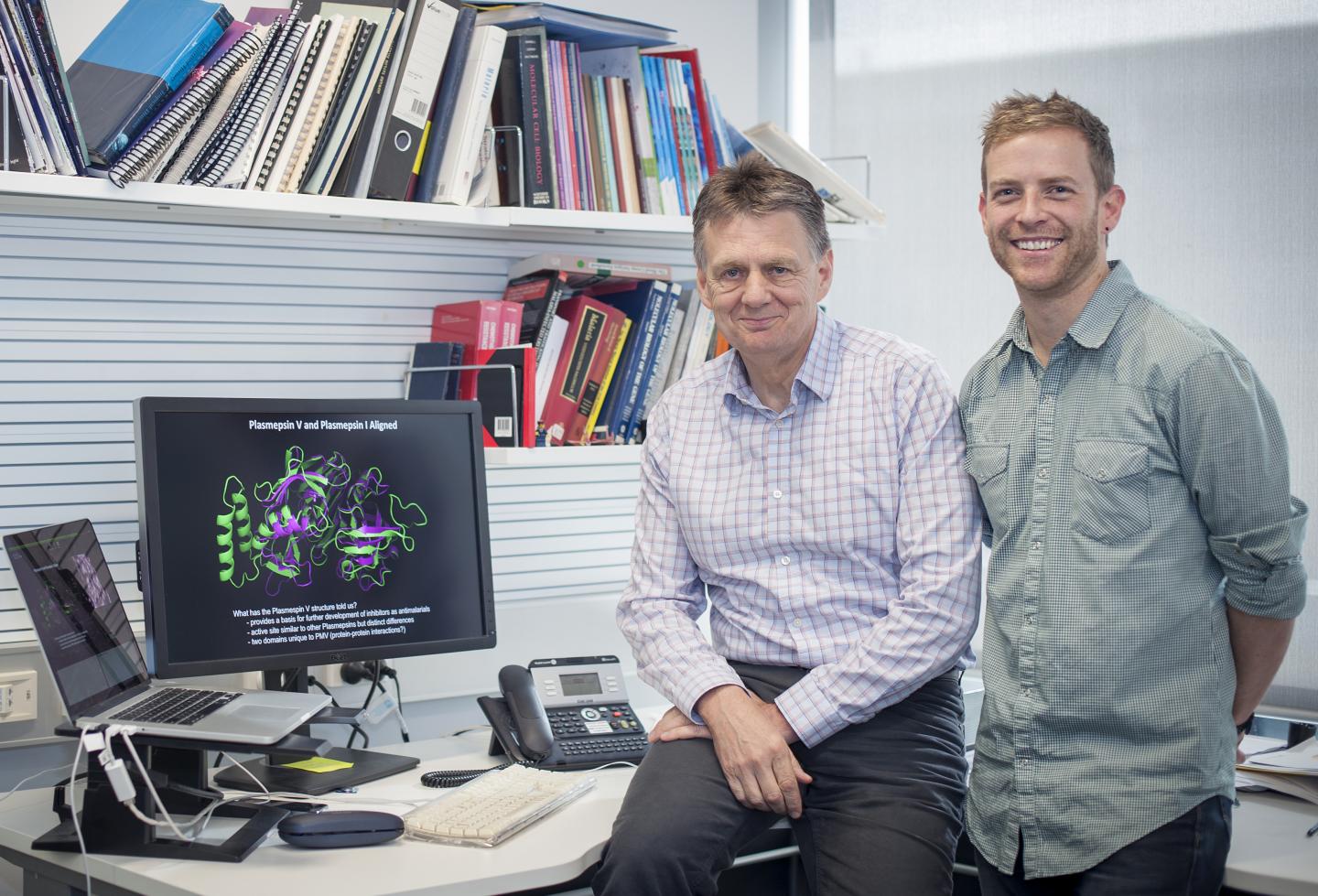 Professor Alan Cowman and Dr Justin Boddey