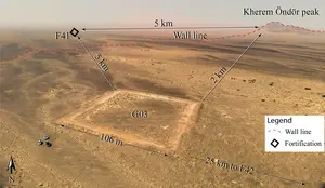 Drone documentation of garrison G03