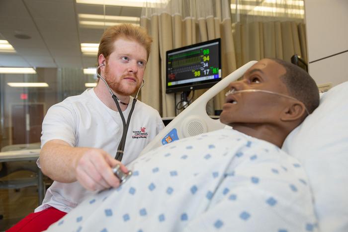 Jack Patterson, senior at the University of Cincinnati College of Nursing