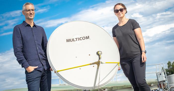 Portrait of the two lead researchers