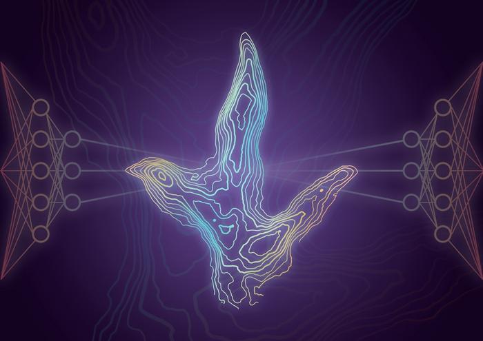 A Jurassic-aged dinosaur footprint from the Isle of Skye, Scotland, displayed in 5 mm contours from a photogrammetric model. Credit Tone Blakesley.