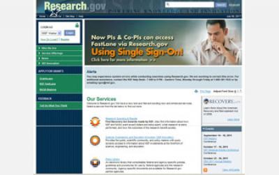 Research.gov Homepage