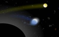 Supermassive Black Hole and a Binary Star
