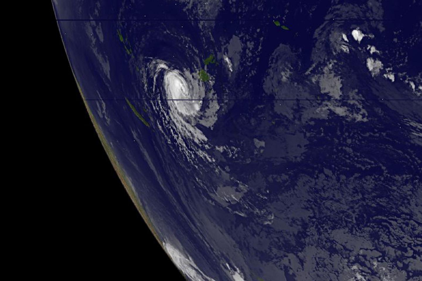 GOES-West Image of Ula