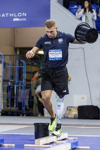 Modica wearing OMNIA during Cybathlon 2024
