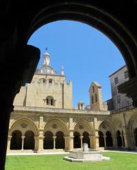 The Old Cathedral of Coimbra (Portugal)