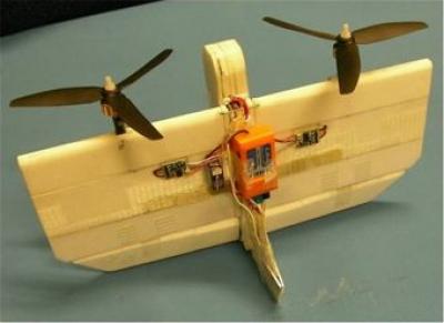 Unique New MAV Operates with High Aerodynamic Efficiency