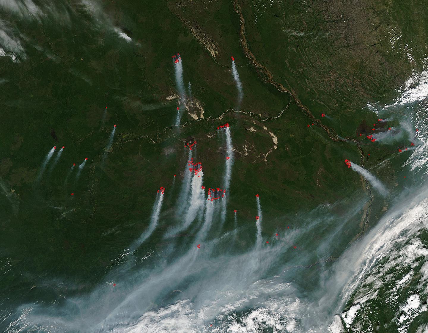 Russia's Sakha Republic Experiencing Second Highest Rate of Fires in Russia