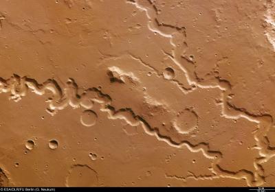 Nanedi Valles Valley System on Mars