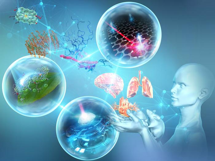 Image abstract of quantum life science
