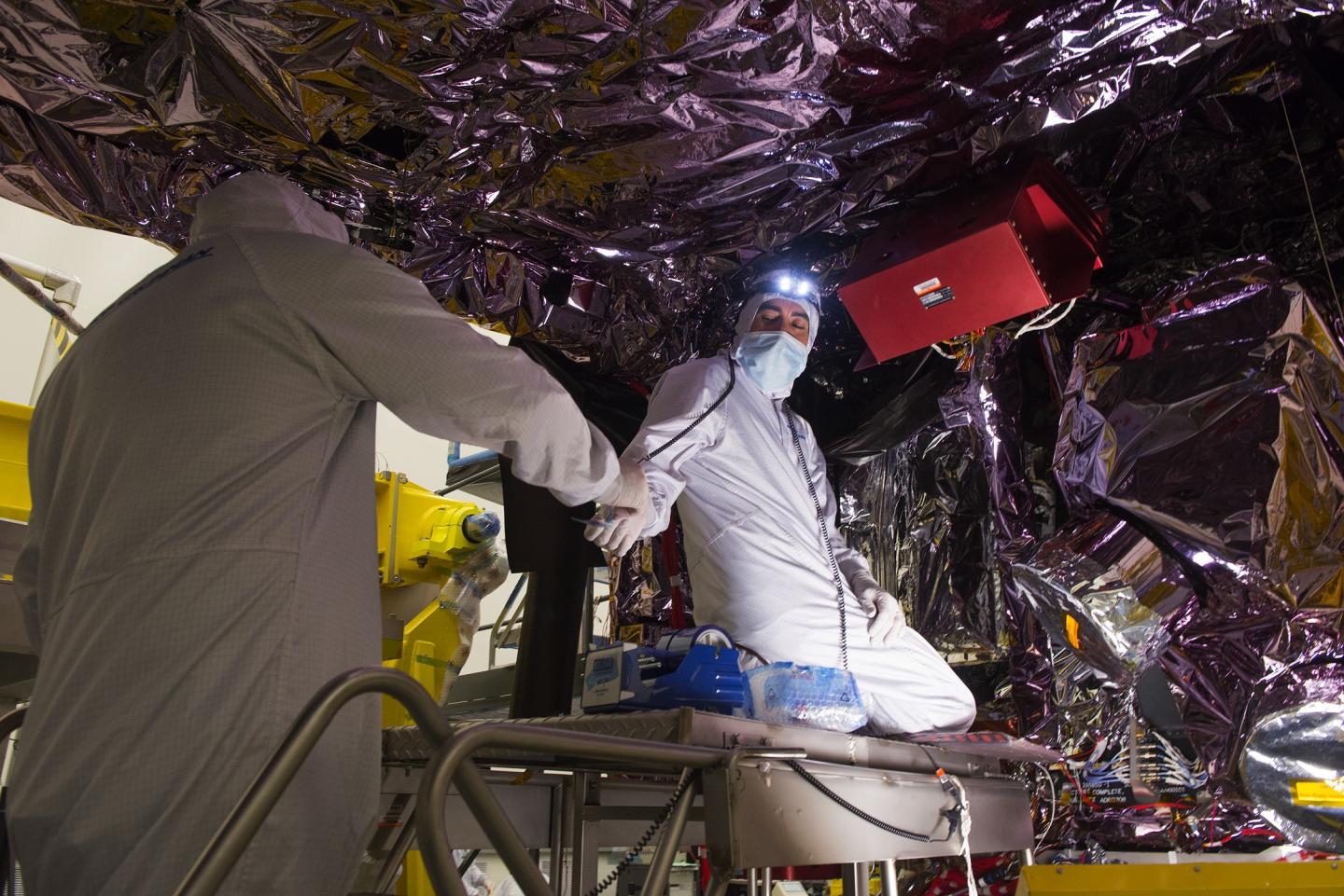 Webb Telescope Sunshield Testing (2 of 2)