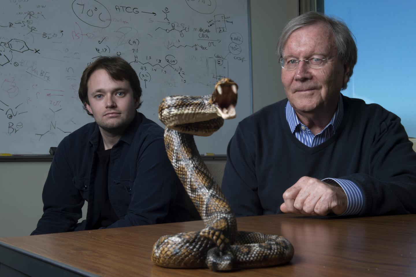 Professor Ken Shea and doctoral student Jeffrey O'Brien, University of California - Irvine 
