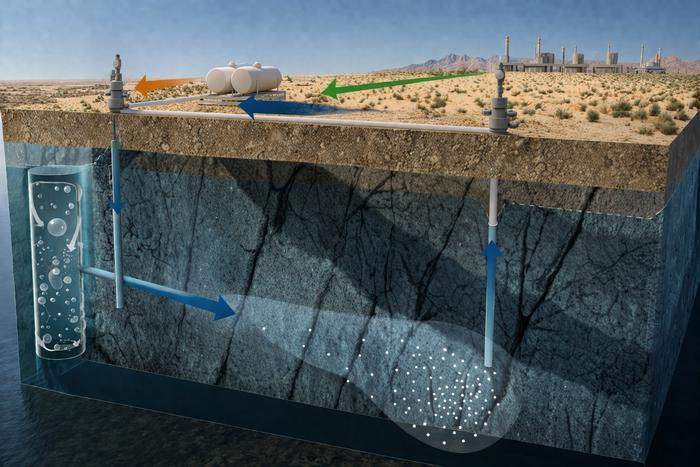 Carbon sequestration for arid regions overcomes water constraints