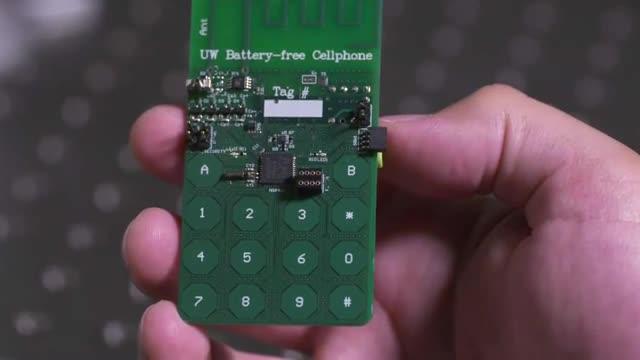 UW Battery-Free Cellphone Video