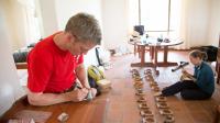 Researchers Prepare Baboon GPS Collars