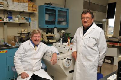 D. Craig Hooper, Ph.D., and Bernhard Dietzschold, D.V.M., Thomas Jefferson University