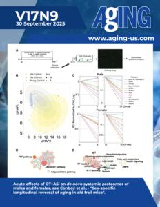 Sex-specific longitudinal reversal of aging in old frail mice