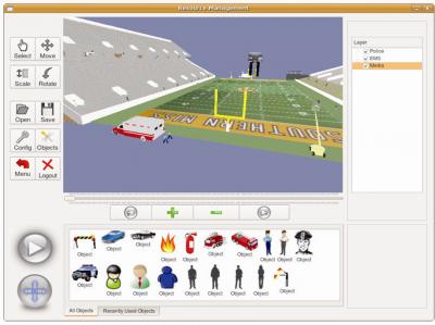 SportEvac Simulation