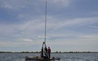 Scientists Collect a Sediment Core