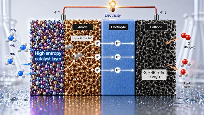 Overcoming the Limits of Hydrogen Storage and Transport… KAIST Develops Next-Generation Ammonia Protonic Ceramic Fuel Cell​