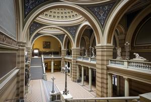 Tha stair hall