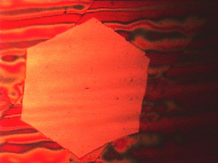 A Wafer-Thin Graphene Flake