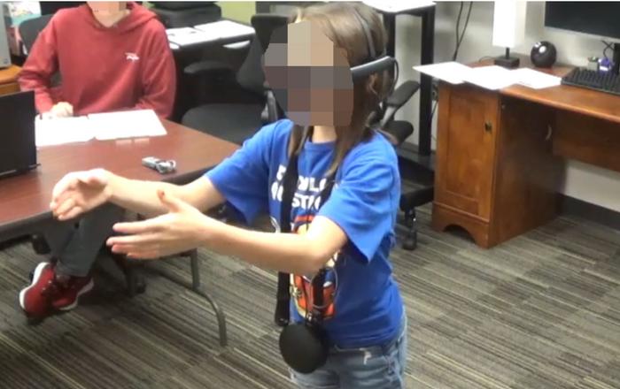 Children displayed a more physical approach when engaging with AR headsets