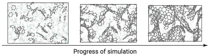 Simulation snapshots
