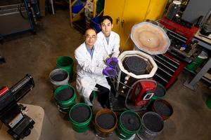 Bioreactor-Biochar system removes nitrogen, phosphorous from farm tile drainage