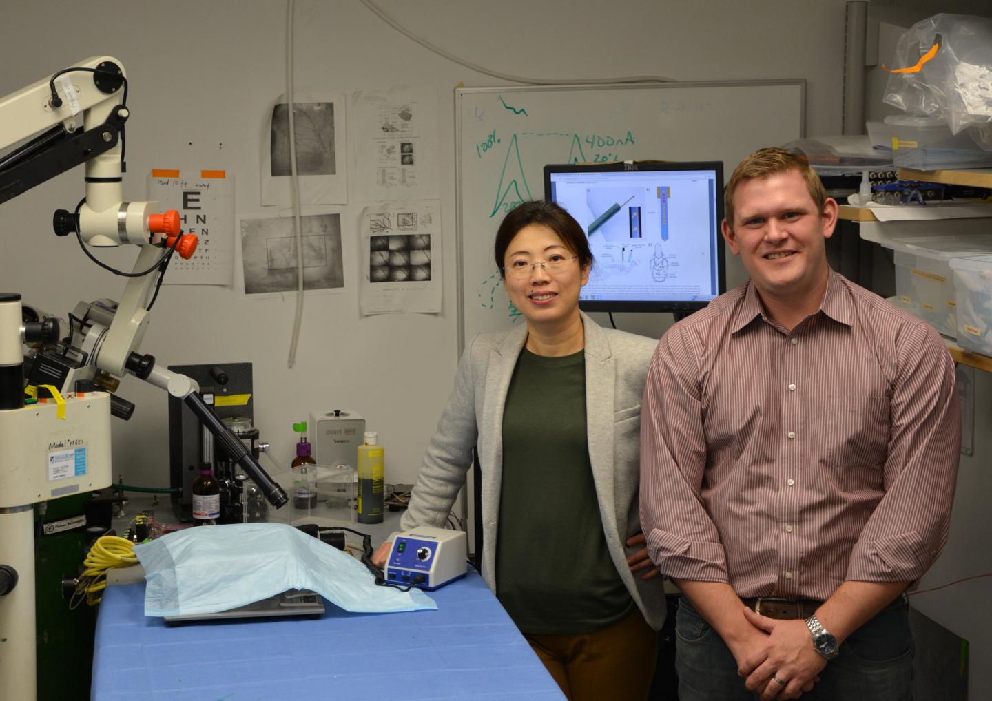 Dr. Cui and Dr. Taylor, University of Pittsburgh 