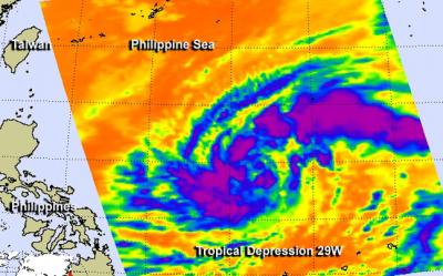 AIRS Image of 29W