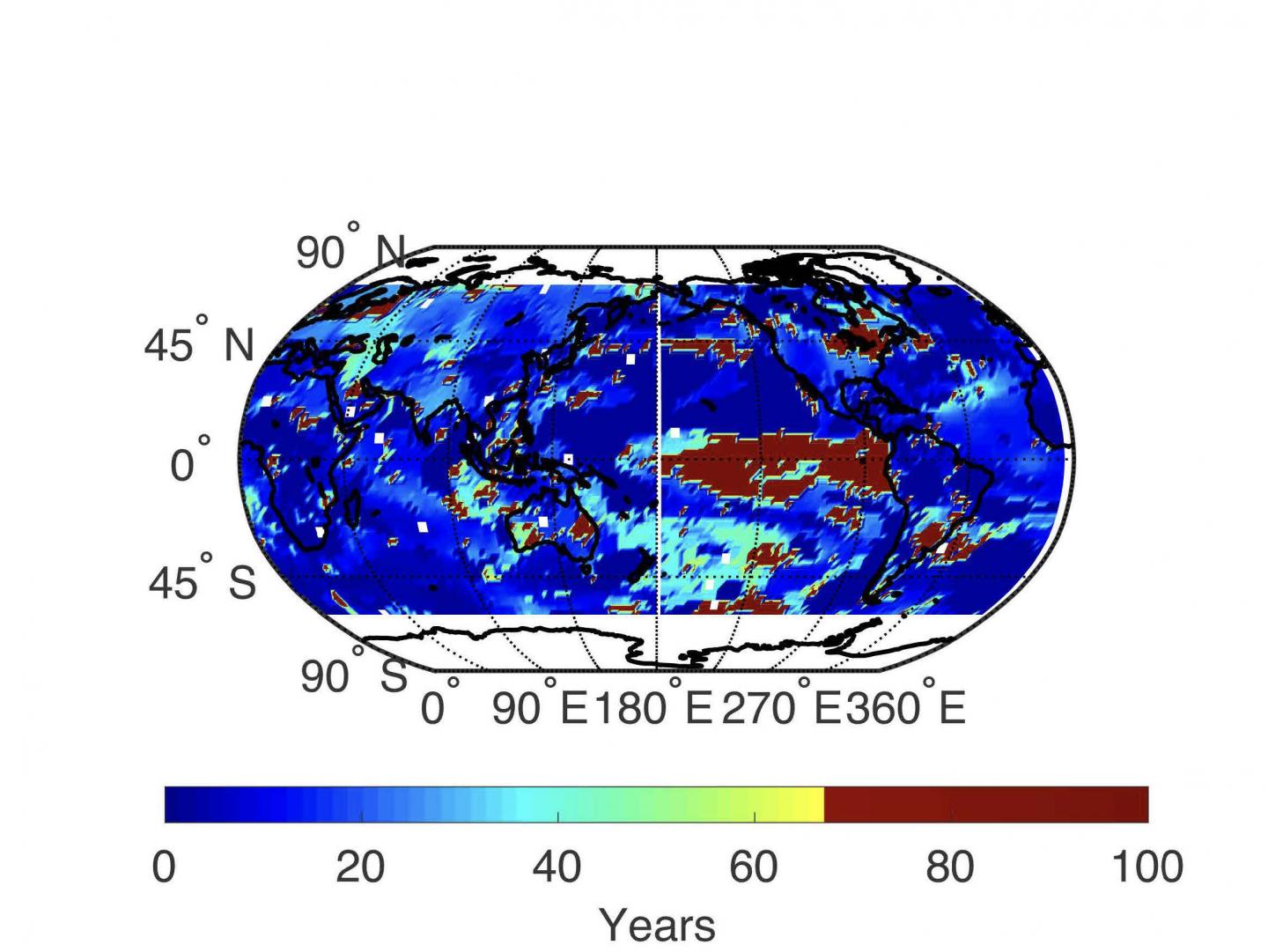 Pink Noise and Climate Change