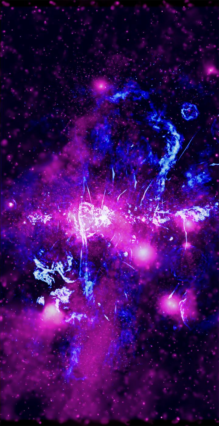 X-ray and Radio Image of Galactic Center