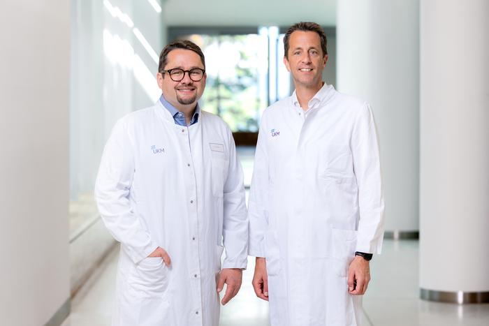 Professor Jan Rossaint (left) and Professor Alexander Zarbock (right)