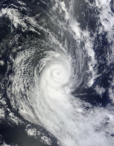 MODIS Image of Ian